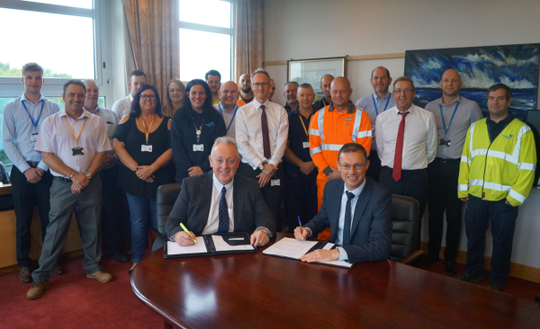 Portsmouth Water and Cappagh Extend Business Relationship for a further 5 years